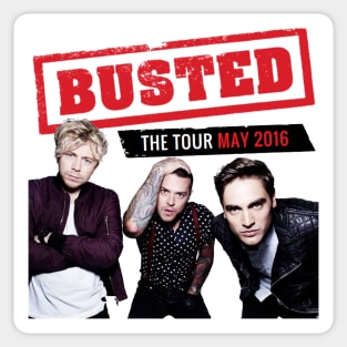 Busted 2016 Tour Sticker